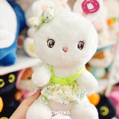 Thỏ bông mặc váy hoa nhí Hemi Bunny