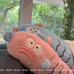 Gối ôm cá mặt hề