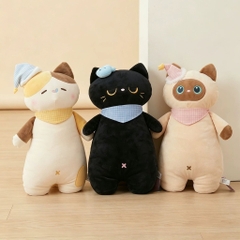 Gối ôm mèo mịn