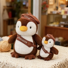 Gấu bông chim cánh cụt nâu 30cm