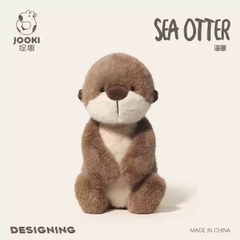 Gấu bông Rái cá nâu mềm 36cm