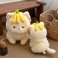 Gấu bông mèo mũ chuối