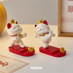 Giá đỡ điện thoại mèo thần tài Maneki