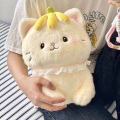 Gấu bông mèo mũ chuối
