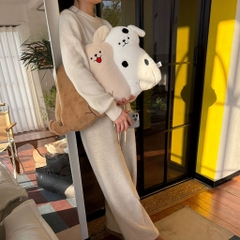 Gối tựa lưng 3 con cún 55cm