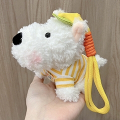 Móc khoá cún trắng Puppy iu