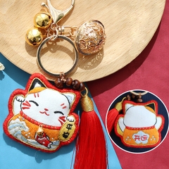 Bộ Kit Thêu Mèo Thần Tài