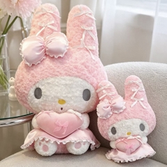 Gấu bông Melody ôm tim