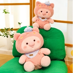 Gấu bông heo hồng Happyday