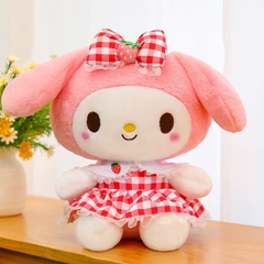 gấu bông Melody váy hồng