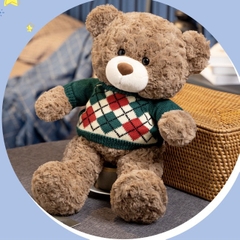 Gấu bông mặc áo len cao cấp Terry Teddy