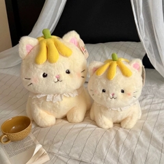 Gấu bông mèo mũ chuối