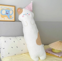 Gối ôm mèo đội mũ