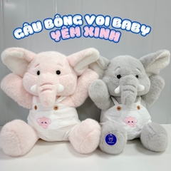 Gấu bông voi baby yếm xinh