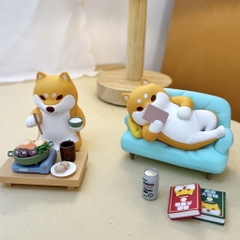 Decor Shiba phè phỡn nhìn muốn giỡn
