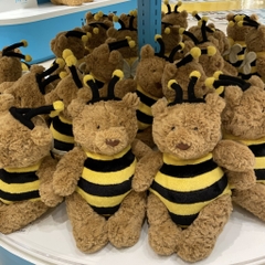 Gấu teddy ong nâu đậm 45cm