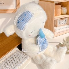 Gấu bông Cừu baby rút mũi 55cm