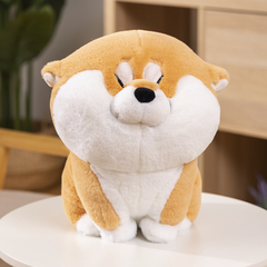 Gấu bông Shiba mừng rỡ