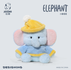 Gấu bông voi diện đồ siêu cưng 30cm