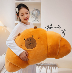 Gối ôm bánh bánh sừng bò Capybara 90cm