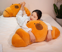 Gối ôm bánh bánh sừng bò Capybara 90cm