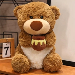Gấu nâu HoneyBear ôm hũ mật