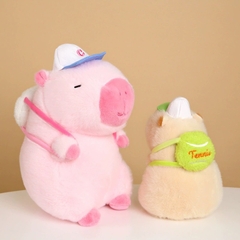 Gấu bông chuột lang nước Capybara cầu thủ bóng chày