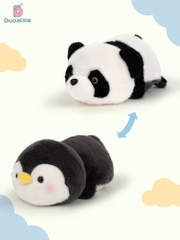 Gấu bông 2in1 Cánh cụt và Gấu trúc