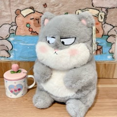 Gấu bông mèo lườm mắt liếc