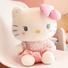 Gấu bông Hello Kitty váy hồng