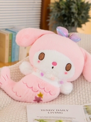 Gấu bông Melody cosplay tiên cá 60cm