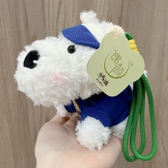 Móc khoá cún trắng Puppy iu