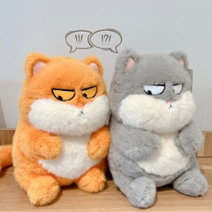 Gấu bông mèo lườm mắt liếc