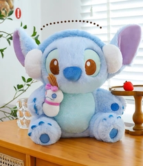 Gấu bông Stitch đeo tai nghe