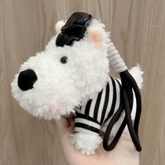 Móc khoá cún trắng Puppy iu