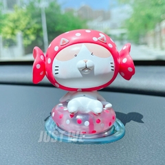 Decor Mèo đội bánh kẹo Summer Cat