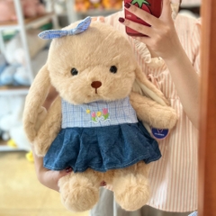 Gấu bông thỏ váy bò