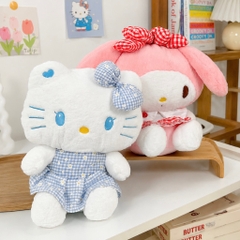 Hello kitty váy xanh dương 40cm