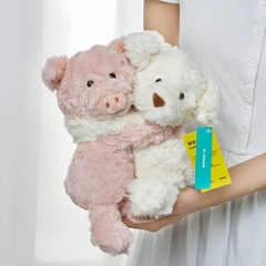 Gấu bông cặp đôi ôm nhau 22cm