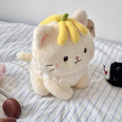 Gấu bông mèo mũ chuối