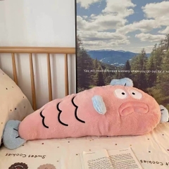 Gối ôm cá mặt hề