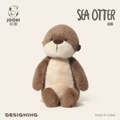 Gấu bông Rái cá nâu mềm 36cm
