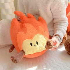 Gấu bông tựa lưng lửa Calcifer
