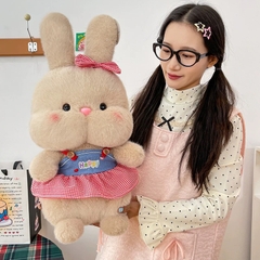 Gấu bông thỏ váy Happy