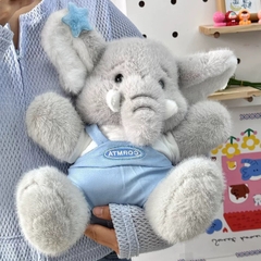 Gấu bông voi xám mặc yếm 32cm