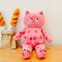 Gấu bông mèo râu xoăn Black Pink Cat