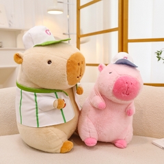 Gấu bông chuột lang nước Capybara cầu thủ bóng chày