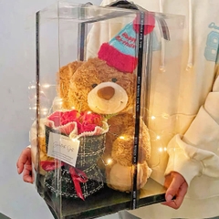 Gấu Teddy đội mũ sinh nhật Teddy Birthday 40cm