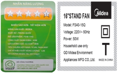 QUẠT ĐỨNG MEDIA FS40-15Q