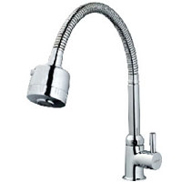 Vòi bếp lạnh gắn chậu cần mềm Caesar K025C